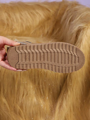 Women’s Fleece-Lined Platform Snow Boots