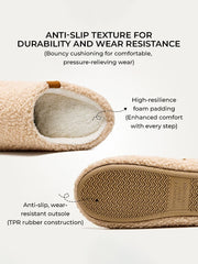 MAGIC CURVE Women’s Fluffy Indoor Slippers