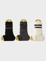 Women's warm cashmere wool slouch socks