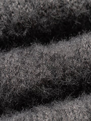 Women's warm cashmere wool slouch socks