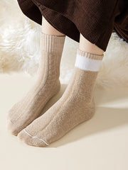 Women's Thick Lining Warm Mid Calf Socks