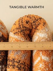 Women Socks Warm Winter Birthday Christmas Gifts for Women Soft Casual Hiking Socks Boho Style (Vintage Style)