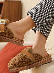 Womens Fuzzy Slippers