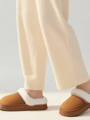 Women's plush slippers