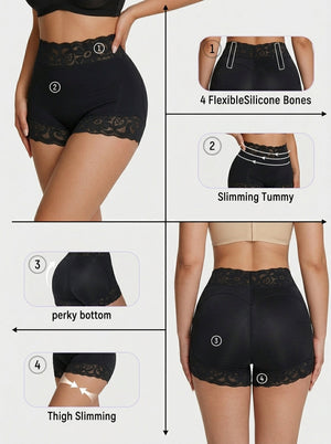 High Waist Seamless Butt Lifting Shorts