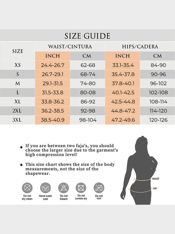 Colombian Faja Shapewear – Tummy Control & Butt Lift
