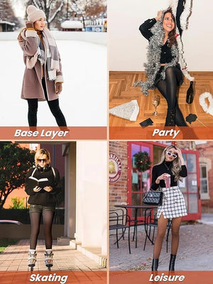 MAGIC Bare-Leg Look Fleece Lined Tights