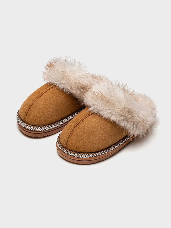Women's Non-Slip Plush Slippers