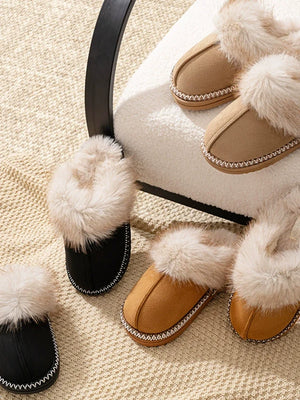 Women's Non-Slip Plush Slippers