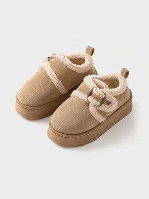 Women's Platform Birkenstocks with Faux Fur Lining