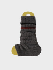 Women's warm cashmere wool slouch socks