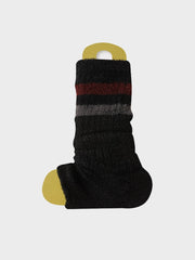 Women's warm cashmere wool slouch socks