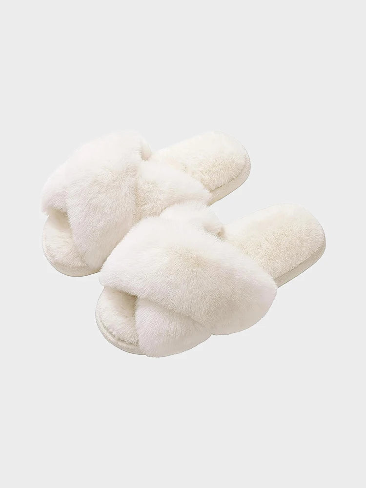 Women's Fuzzy Fluffy House Slippers