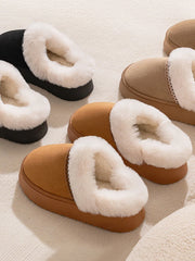 Women's plush slippers