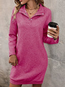 Women’s Long Sleeve Sweatshirt Dress
