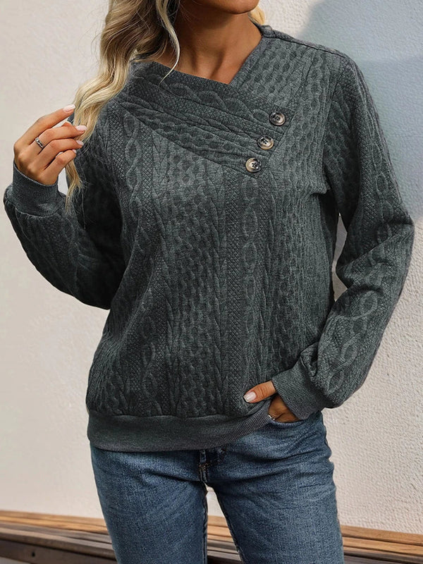 Womens Loose Sweater Sexy V Neck  Knit Pullover Sweater