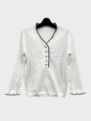 Autumn Lace Long Sleeve Top