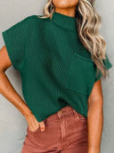 Women’s Ribbed Knit Sweater Vest