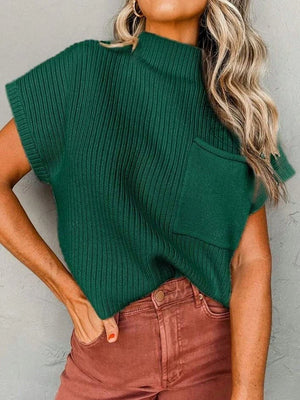 Women’s Ribbed Knit Sweater Vest