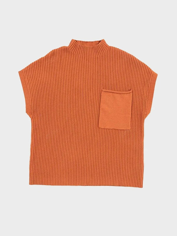 Women’s Ribbed Knit Sweater Vest