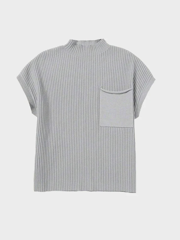 Women’s Ribbed Knit Sweater Vest