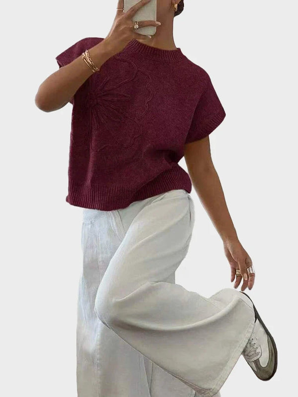 Women's Knitted Vest Top Sleeveless Pullover Sweater Vest