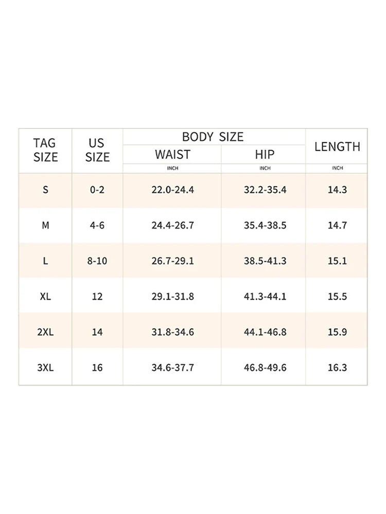 Women's Underwear - Comfortable Fit, Stylish Design, Suitable for Everyday Wear Clothes Shapewear Girdle Highwaist
