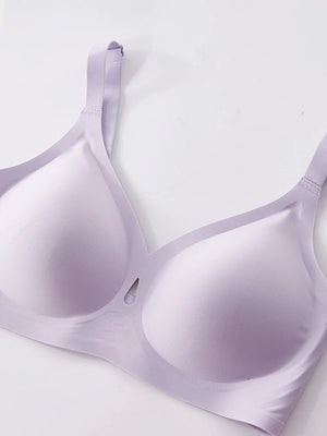 Jelly Wireless  Seamless Smoothing T-Shirt Push-Up Bra