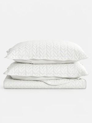 Lightweight Quilted Coverlet Bedspread Set