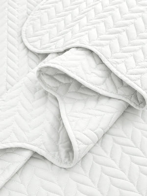 Lightweight Quilted Coverlet Bedspread Set