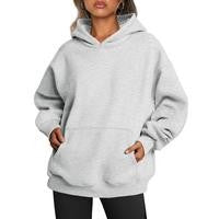 Cozy oversized fleece hoodie