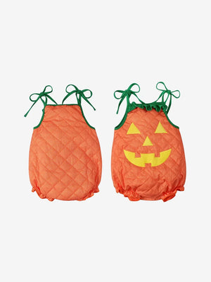 Kids Halloween Pumpkin Romper for Boys and Girls