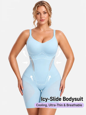 Easy-Off Cooling Tummy Control Shapewear Bodysuit