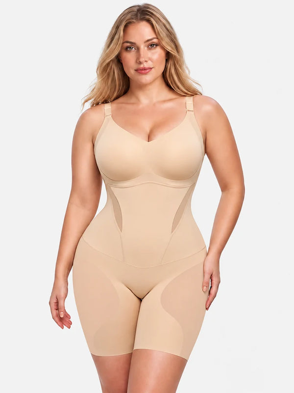 Easy-Off Cooling Tummy Control Shapewear Bodysuit