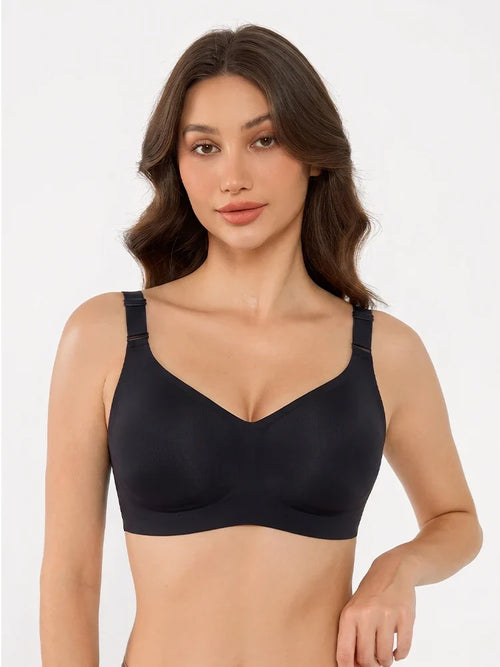 Plus Size Seamless Wireless Full Coverage Bra for Women