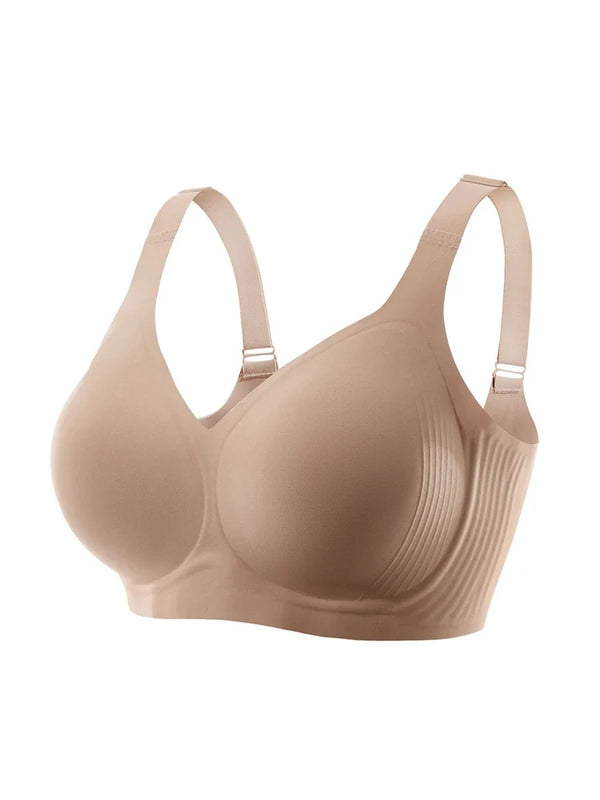 Plus Size Seamless Wireless Full Coverage Bra for Women