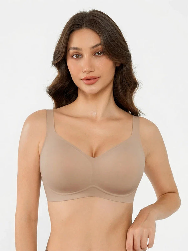 Plus Size Seamless Wireless Full Coverage Bra for Women