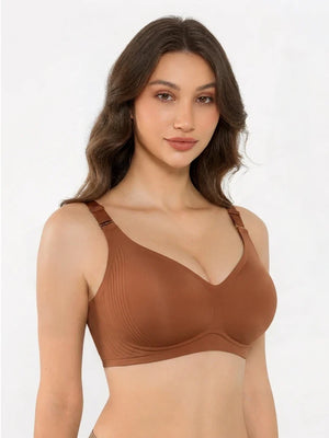 Plus Size Seamless Wireless Full Coverage Bra for Women
